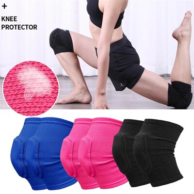 2pcs Sports Compression Knee Pads Elastic Knee Protector Thi