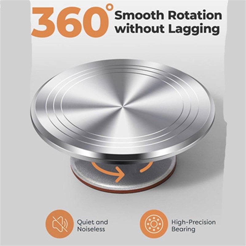 Aluminium Cake Turntable Set Baking Tools Cake Decorating