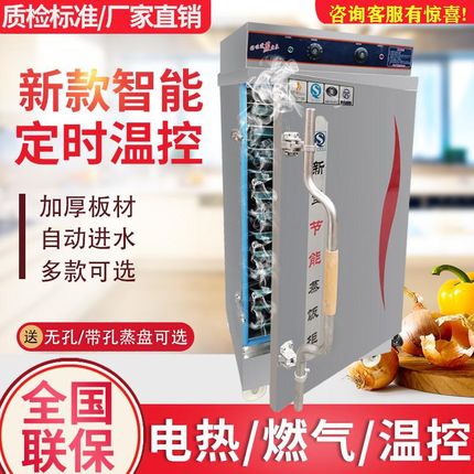 蒸饭柜商用家用小型电蒸箱蒸饭车燃气蒸菜机馒头蒸包炉全自动蒸柜
