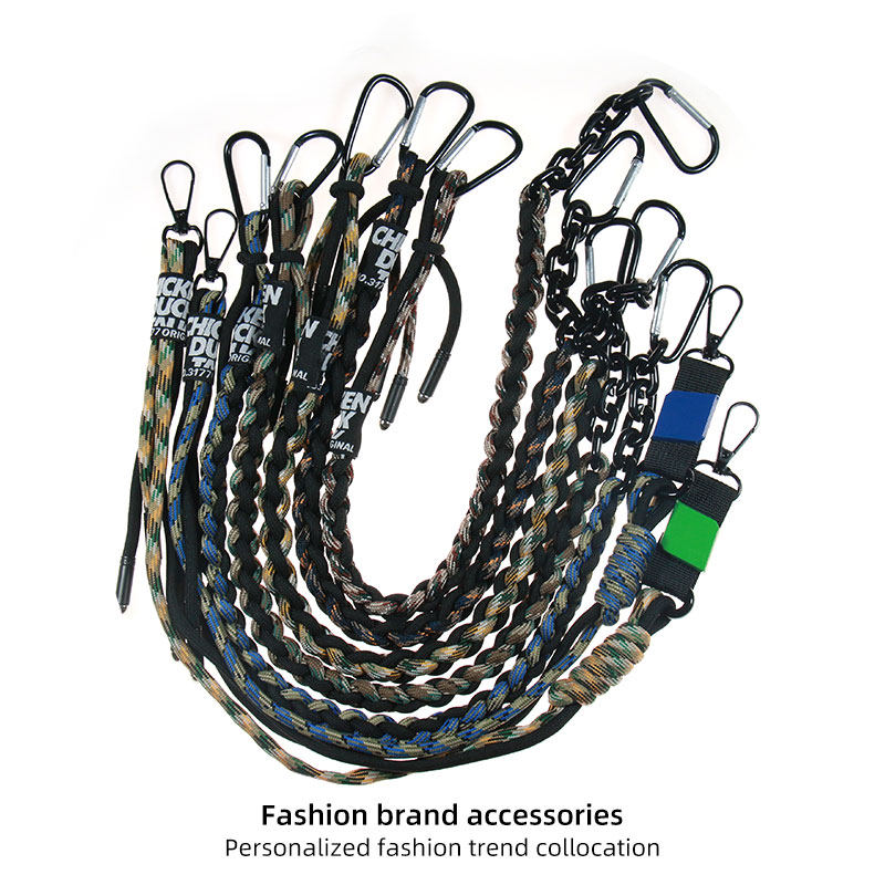 手工编织绳飘带揹包挂绳牛仔裤装饰配件挂件配饰百搭男女长复古链