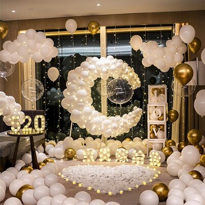 求婚道具浪漫惊喜场景布置创意用品告白表白套餐七夕房间室内装饰