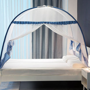 蒙古包蚊帐家用免安装 可折叠1.8m床1.5m宿舍1.2m儿童2021新款