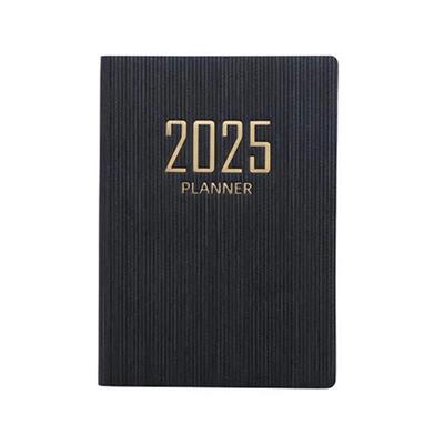 2025 A7 English Calendar Mini Agenda Book Portable Daily A7