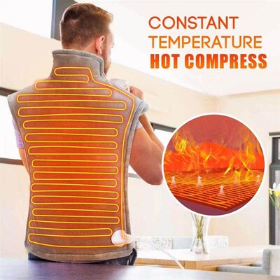 Electric Heating Pad Wrap Vest for Neck and Shoulders Winter
