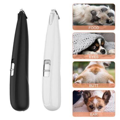 Professional USB Dog Clippers Pet Foot Hair Trimmer Dog Grow
