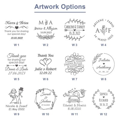 Personalized Wedding Favor Engraved Wooden Wedding Fridge Ma