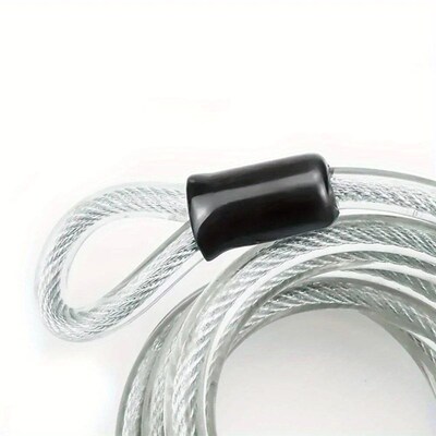 1.2m Bike Lock-Anti-Theft Security Cable Chain for Cycling,M