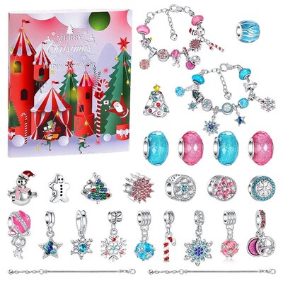2025 Christmas Advent Calendar Xmas Creative Diy Beaded Allo
