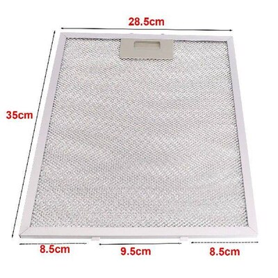 Silver Cooker Hood Filters Metal Mesh Extractor Vent Filter