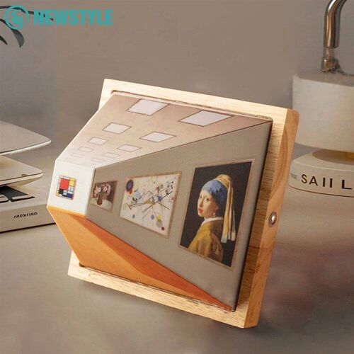Naked Eye 3D Visual Night Light Wall Lamp Optical Art Atmosp