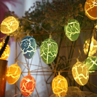 2024 Easter Eggs Light Decoration Batteries USB Multicolor C