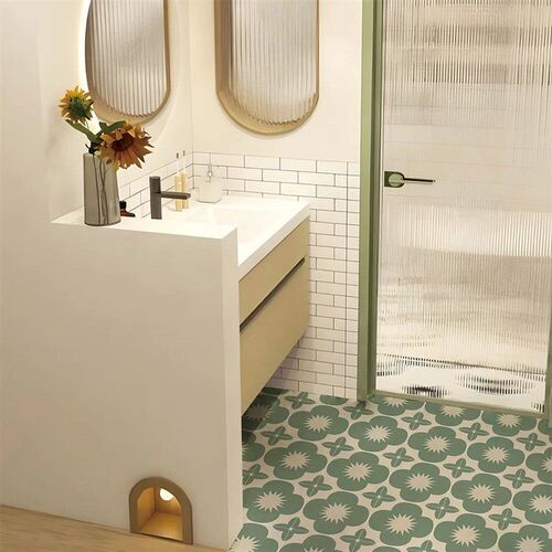 10pcs Thick Textured Peel and Stick Kitchen Backsplash Stick