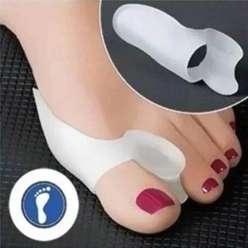1pair Silicone Gel Thumb Corrector Bunion Little Toe Protect