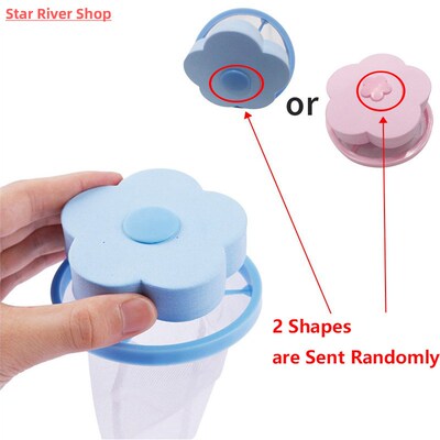 Laundry Ball Floating Pet Fur Lint Hair Catcher Clothes Clea