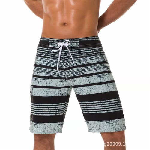Surfing Mens Beach Pants Mens Shorts Breathable Stripe Wat