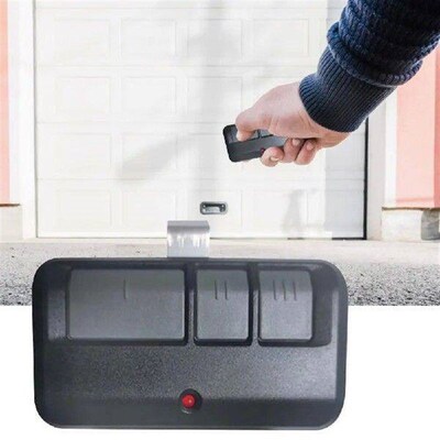 Yellow Button Garage Remote Multi-channel 3-button Garage