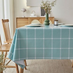 waterproof tablecloth plastic washable  table cover mat big