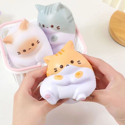 New Cat Stress Relief Squishy Toy PU Slow Rising Squeeze