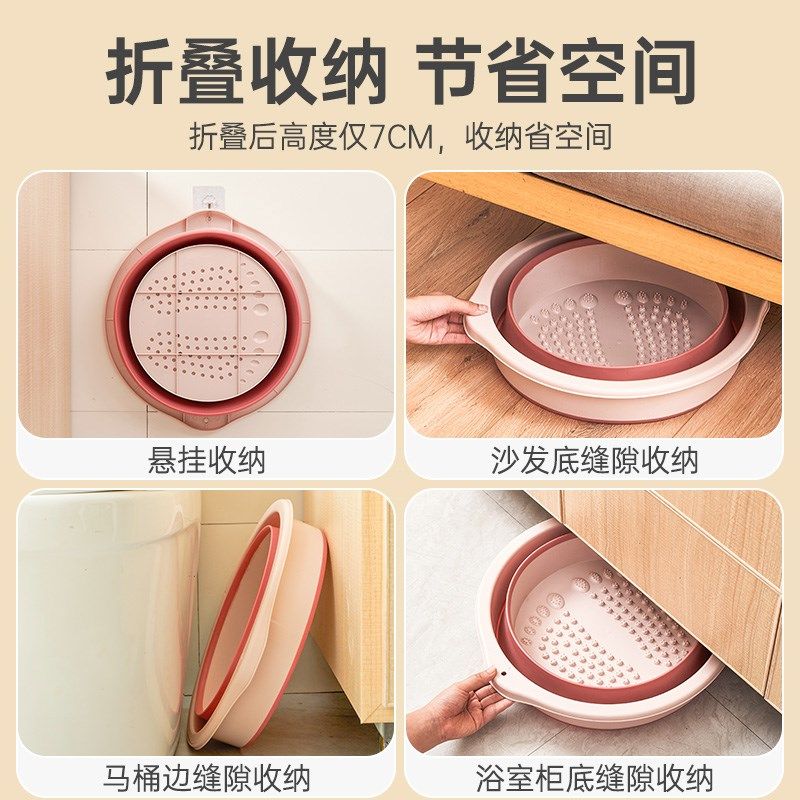 泡脚桶家用可折叠加厚保温过膝小腿便携式养生洗脚桶足浴按摩盆子,家庭/个人清洁工具,足浴盆/足浴桶,淘宝优惠券,粉丝福利购,淘宝优惠卷