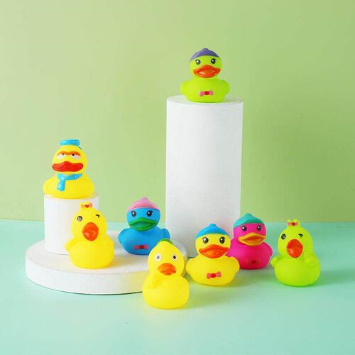 5-30 PCS New Cute Rubber Duck Assorted Duck Bath Toys Kids S