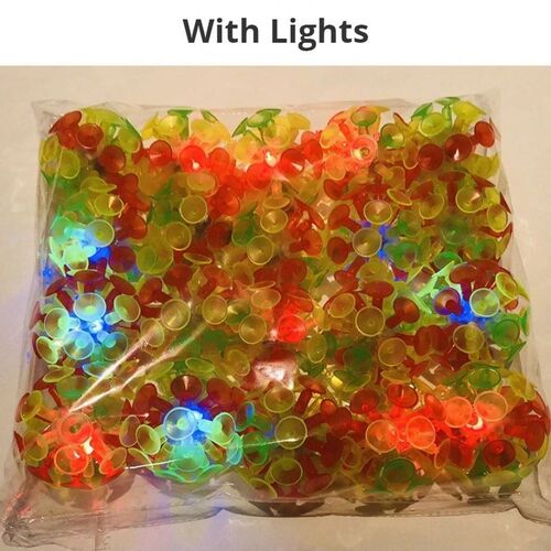 1PC Children Suction Cup Ball Glowing y Sucker Ball Children