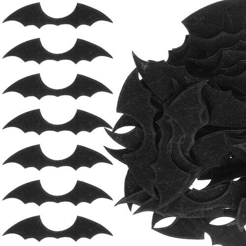50 Pcs Accessories Mini Hair Clips Barrettes Cloth Bat Wing