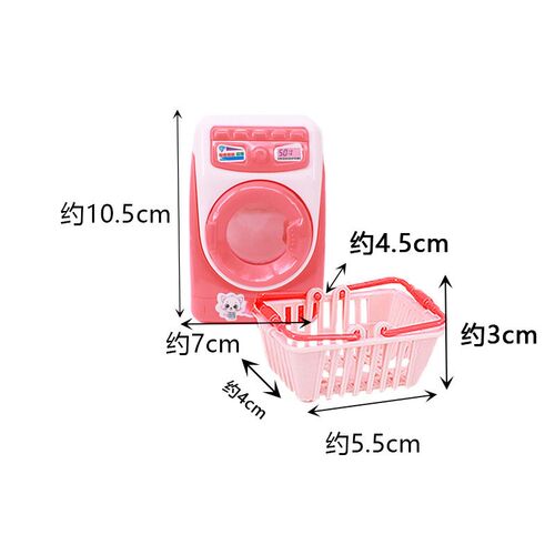 Barbiees Mini Furniture Washing&Sewing Machine Water Dispens
