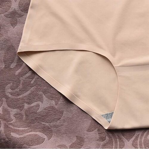 6Pieces Women Lace Silk Underwear Seamless Breathable Briefs
