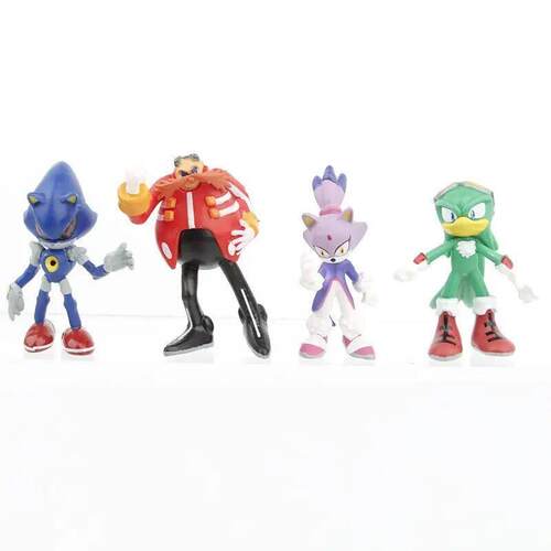 Sonic PVC Character Toy Hedgehog Shadow Tail Figure Model Do