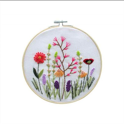1-4CM  Needlecraft Cross Stitch Machine Bamboo Frame Em