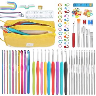 Fenrry Crochet Kit for Beginners Ergonomic Crochet Hook Set