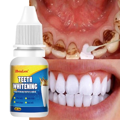 Teeth Whitening Essence Serum Dental Whitener Bleach Powder