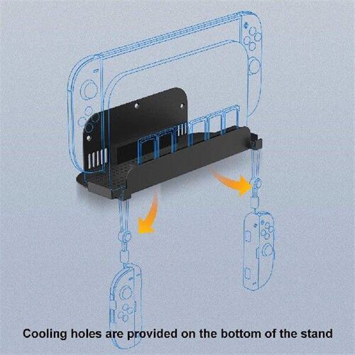 Nintendo Switch 2 Wall Mount Hook Rack Storage Stand Wall