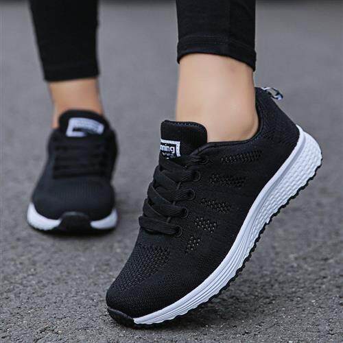 Gym Shoes Women Fashion for Walking plus size Sneakers White