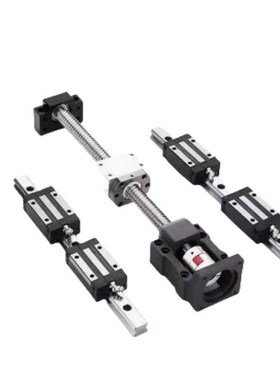 滚珠丝杠 轴径12 导程2/4/5/10  标准螺帽  BSSE -12-02-150~390