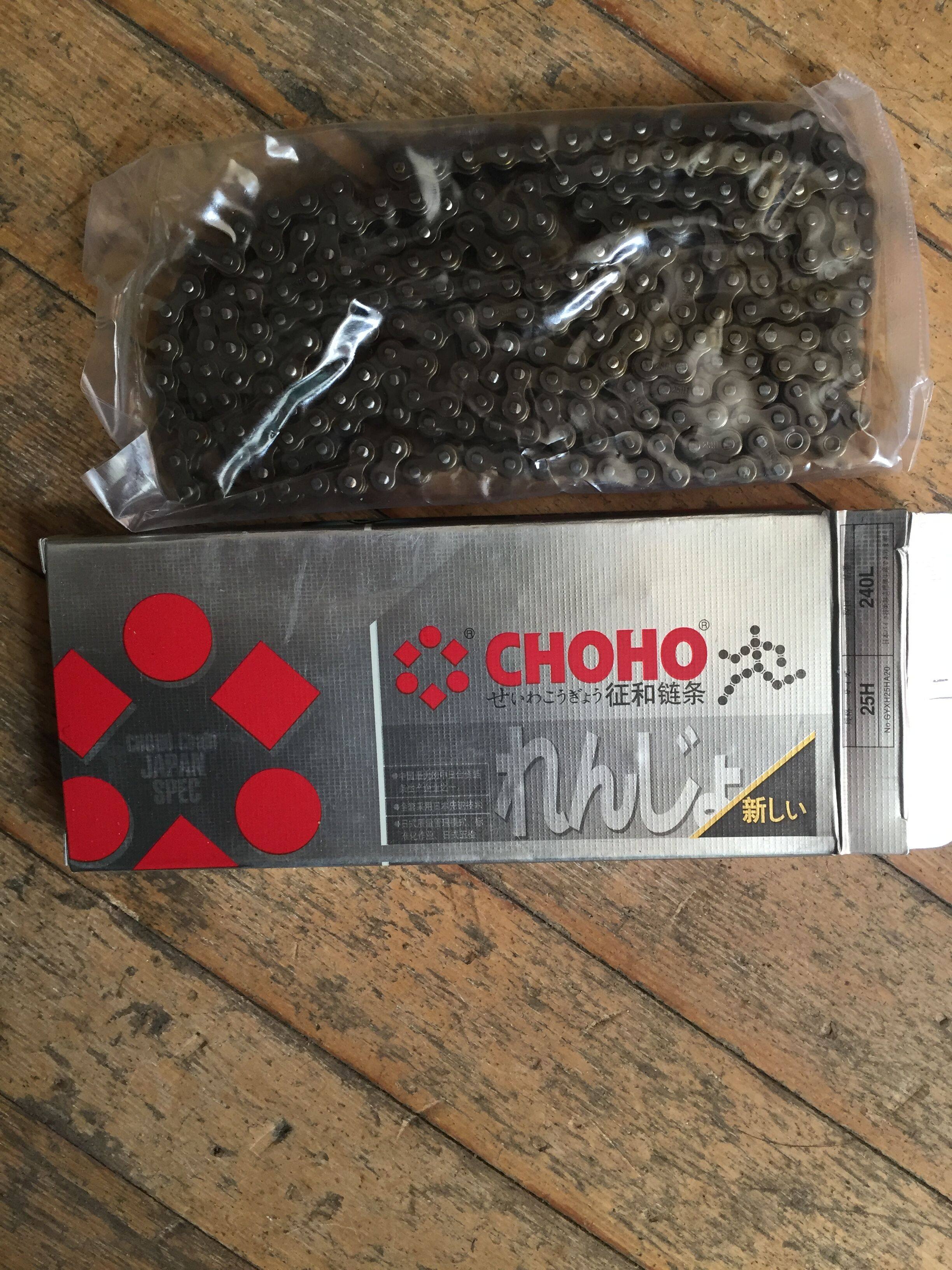 征和工业链条/25H-1-240L/2分链条04C链条节距6.35/1.5米进口链条