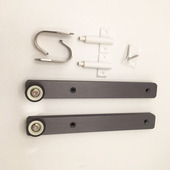 易拉得橱柜衣柜上翻门侧插口袋门五金配件门板一拉得高强铝支撑杆