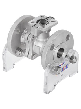 不锈钢304/316高平台法兰球阀高品质气动电动高平台2PC式法兰球阀