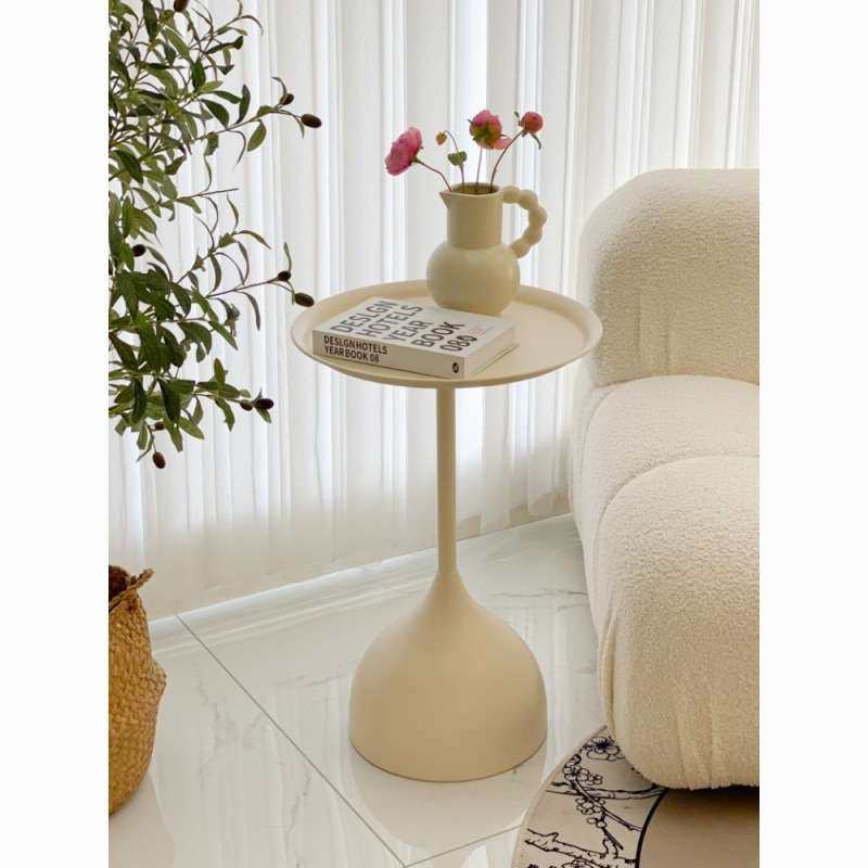 奶油风边几小户型沙发边小茶几铁艺小圆桌床头置物桌简易床头柜,3C数码配件,其它配件,淘宝优惠券,粉丝福利购,淘宝优惠卷