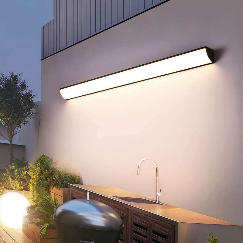 一字长条直角壁灯露台灯庭院门口灯阳台走廊照明灯铝材别墅围墙灯,3C数码配件,其它配件,淘宝优惠券,粉丝福利购,淘宝优惠卷