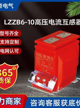 LZZB6-10高压电流互感器支柱式加强型LZZQB6带保护级100/5 0.5S