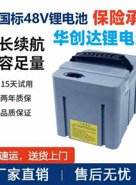 新国标同款电动车锂电池替换电瓶48V15AH20AH电动自行车原装电瓶