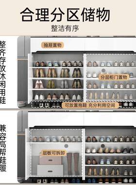 鞋轻柜家用门口奢柜子入户玄柜49817隔断收纳柜楼道外物阳台储柜