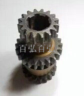 南通北京铣床X62W/X52/X53K/XA5032三联齿轮370A 齿数Z16/22/19
