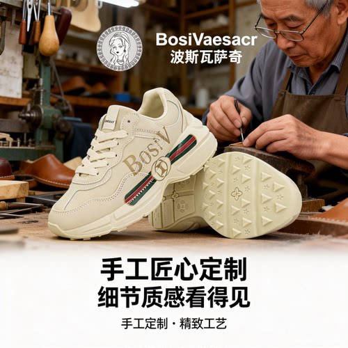 【明星同款】厚底增高休闲老爹鞋