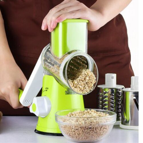 Multi Manual Slicer Vegetable Fruit Cutter Round Mandoline C