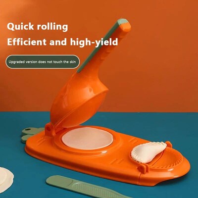 2 In1 Dumpling Maker DIY Kit Wrapper Presser Manual Labor-Sa