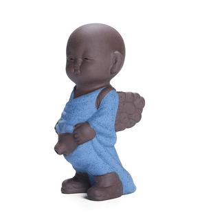 创意尿娃童子紫砂茶宠摆件精品个性喷水撒尿茶玩茶道茶艺茶台摆设