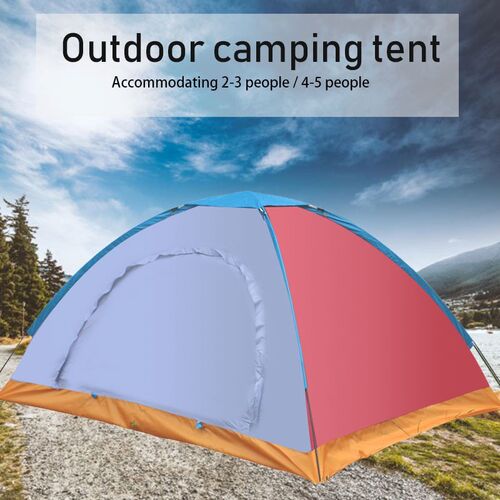 Pyramid Tent Durable Multicolor Oxford Cloth for 2-5 People