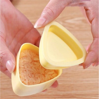 Triangles Sushi Mold Onion Rice Ball Food Press Japanese Ben
